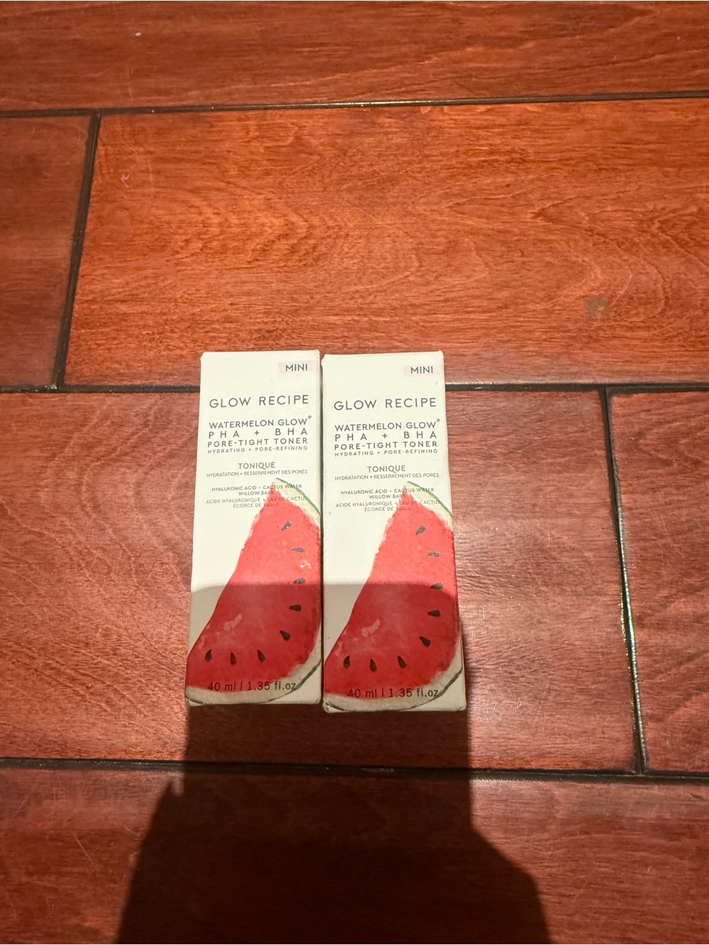 Glow Recipe Watermelon Glow PHA + BHA Pore-Tight Toner (Mini) - Red/Green